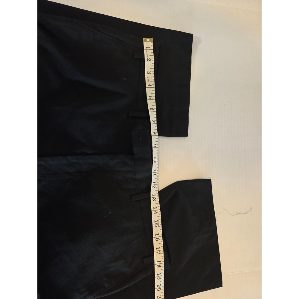 Sean John Fine Tailoring Mens Black Dress Pants 38W x 30L Flat Front Trousers - Picture 4 of 6